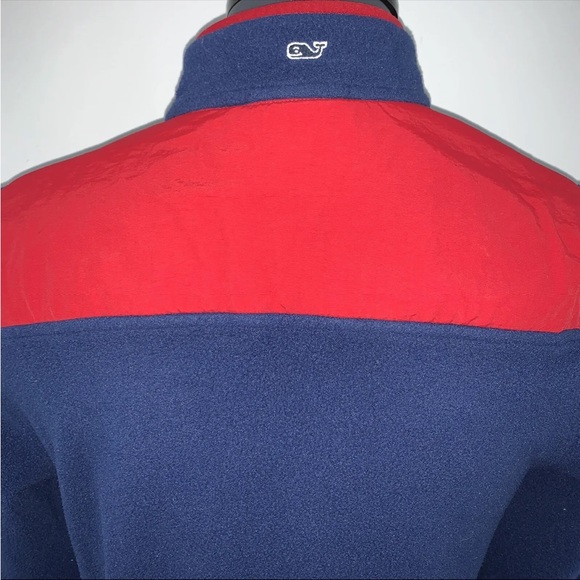 Boy’s Youth XL 18 VINEYARD VINES Snap Fleece Pullover Shep Shirt (slight defect) - Picture 7 of 12